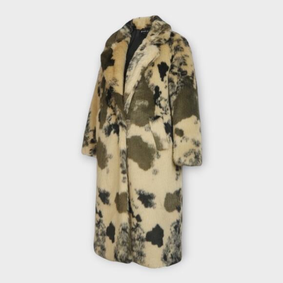 Relish noless Jackets & Blazers - Relish Noless Faux Fur Long Coat Multicolor - Women’s Size M